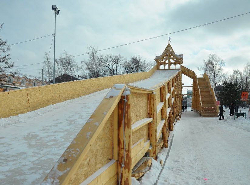 Масленичная горка