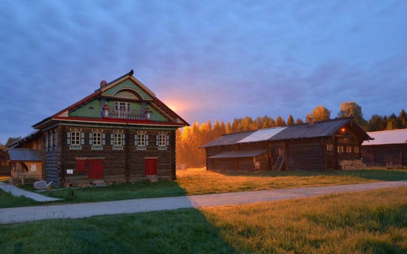 Архитектурно-этнографический музей в Семёнково