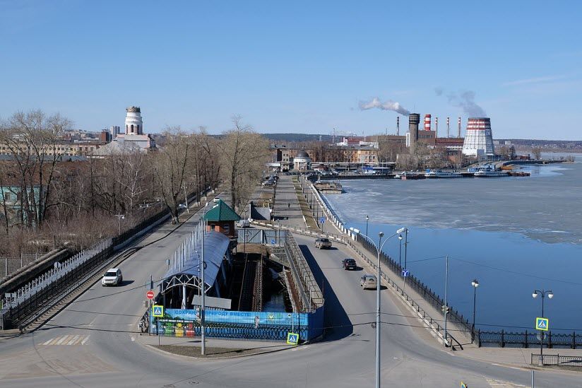 Плотина Ижевского оружейного завода