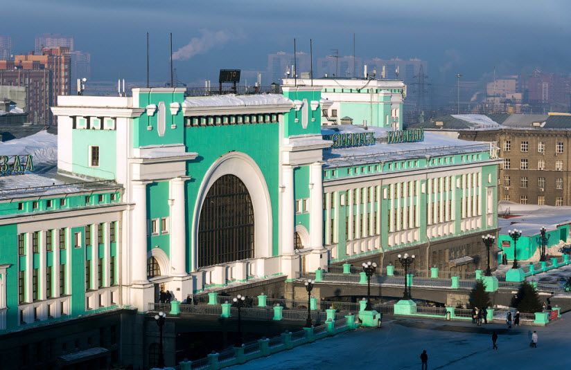 железнодорожный вокзал Новосибирска