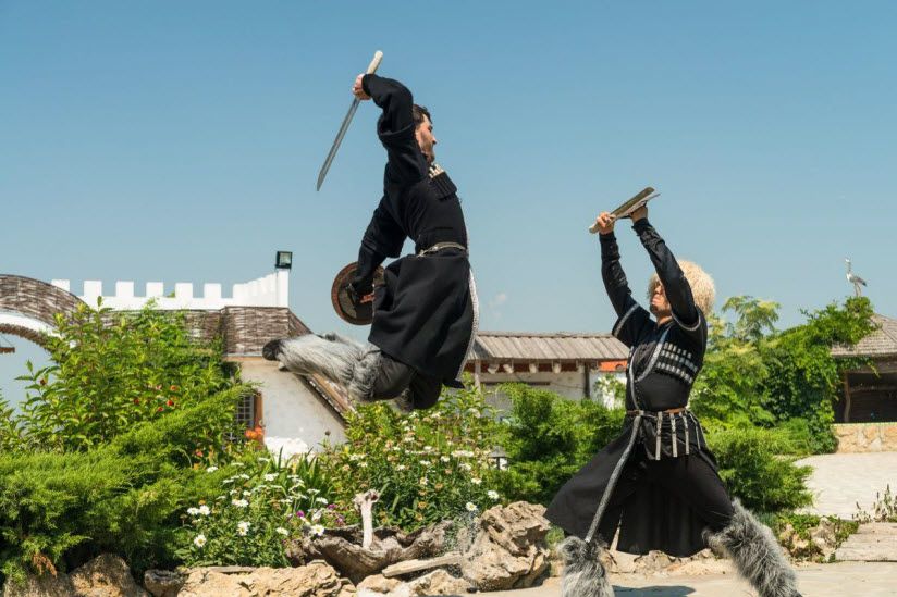 Черкесский аул