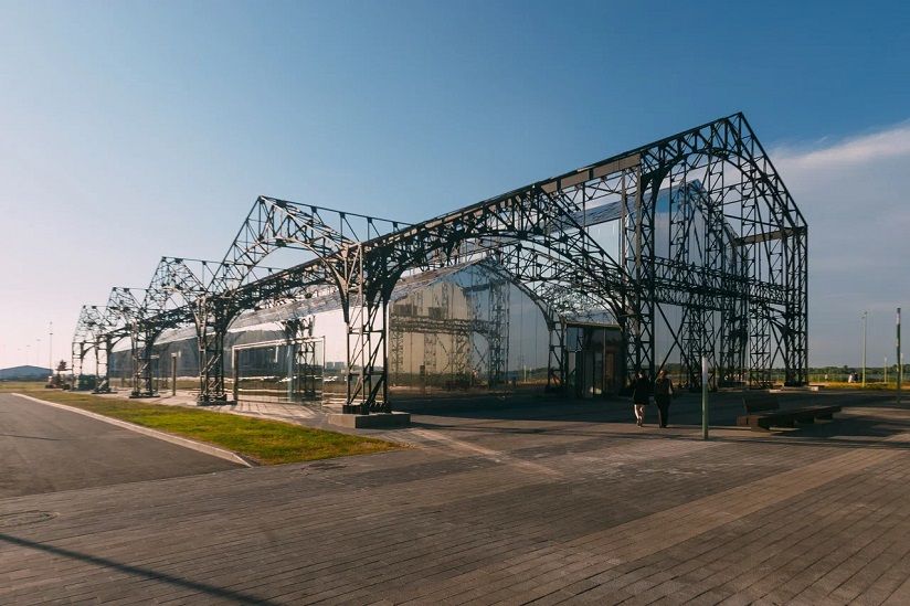 Пакгаузы на Стрелке в Нижнем Новгороде