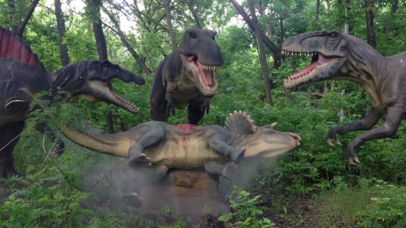 Мир динозавров