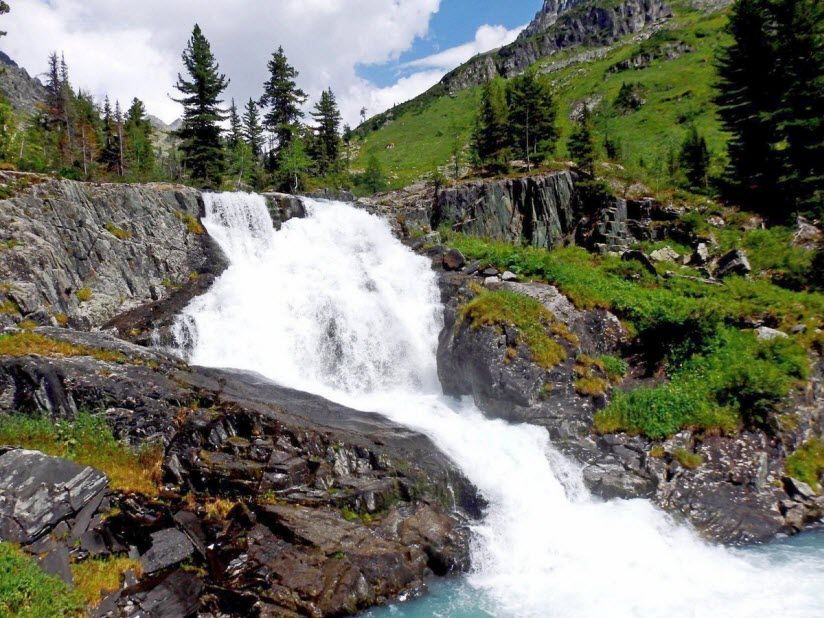 Водопад Кулядын