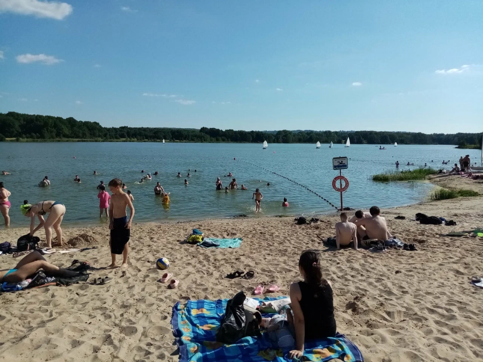 Озеро Святое и пляж