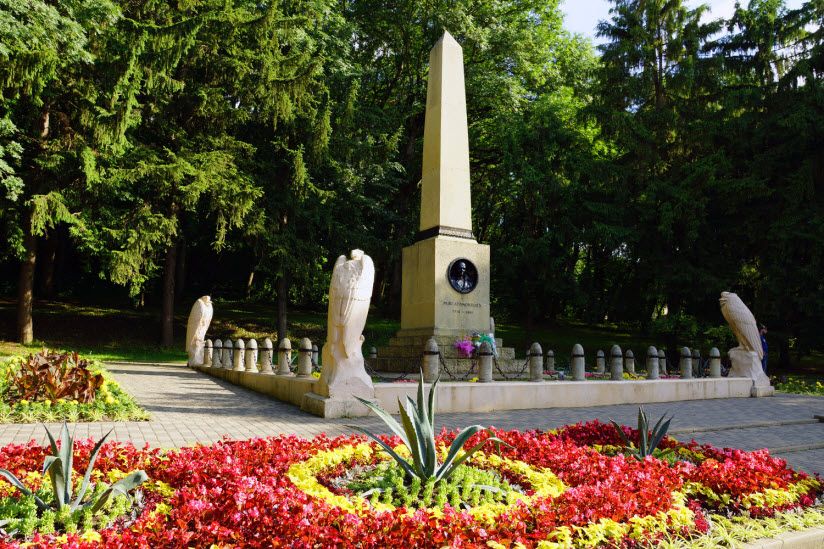 Место дуэли Лермонтова