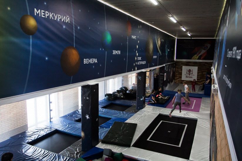 Батутный центр «Время первых»