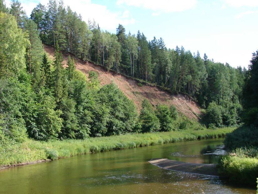 Красная гора у д. Паска