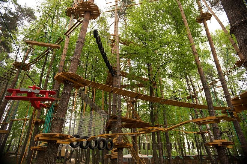 Веревочный городок «Паутина»