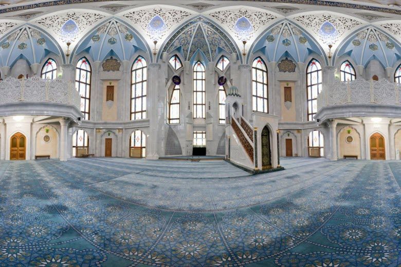 фото внутри Голубой мечети