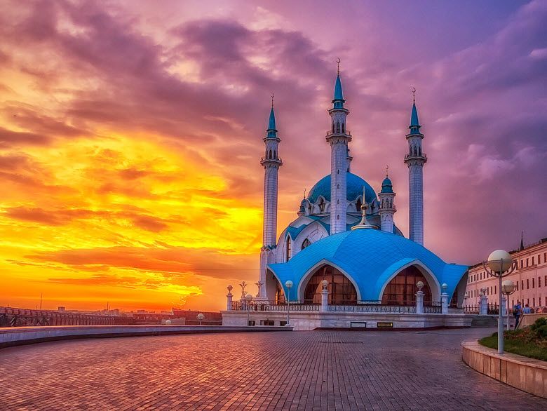 фото Кул-Шариф на закате
