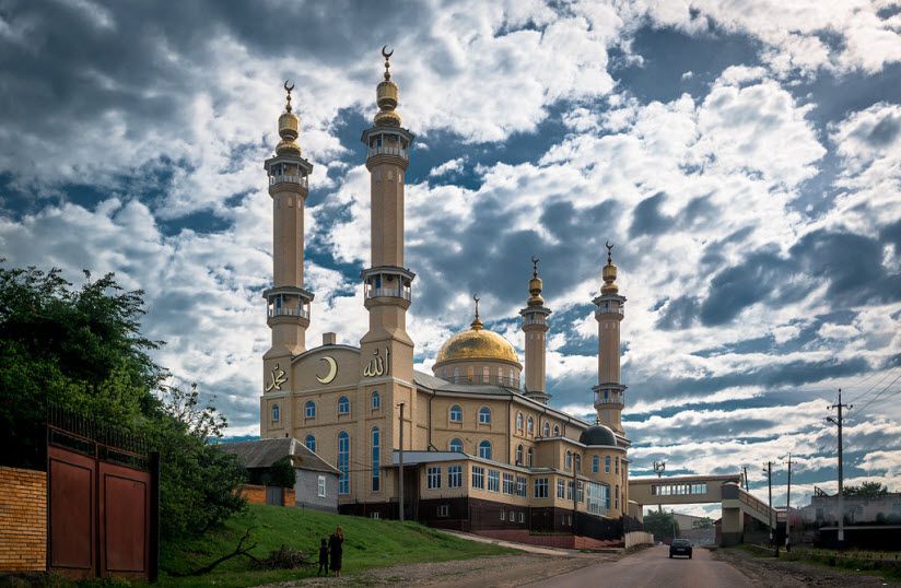 Мечеть в селе Экажево
