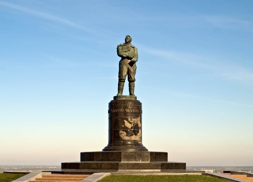 Памятник В.П. Чкалову