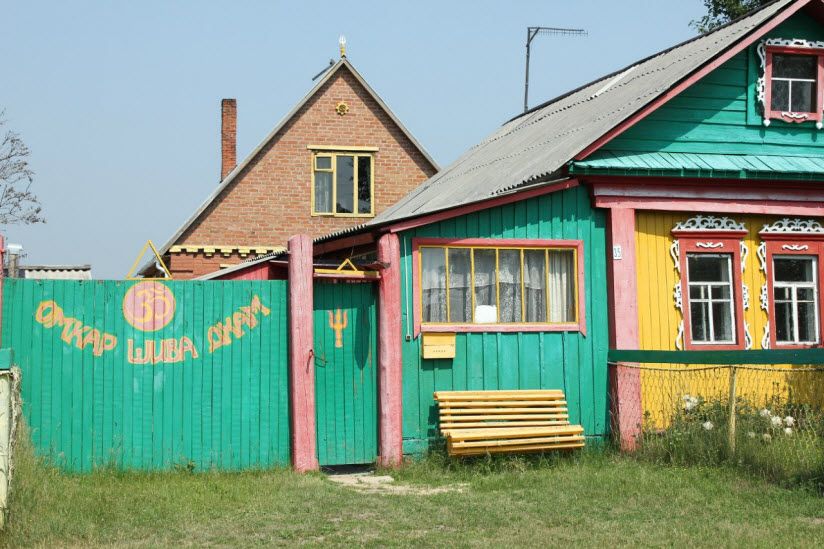 Деревня Окунево
