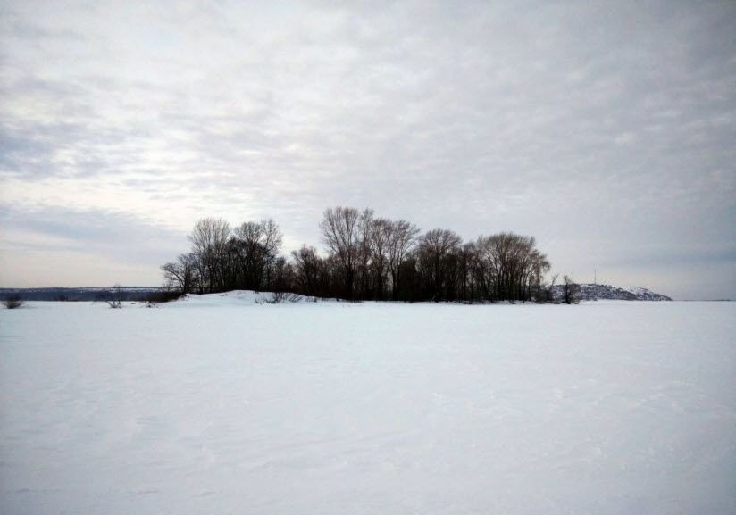 зима на острове Маркиз
