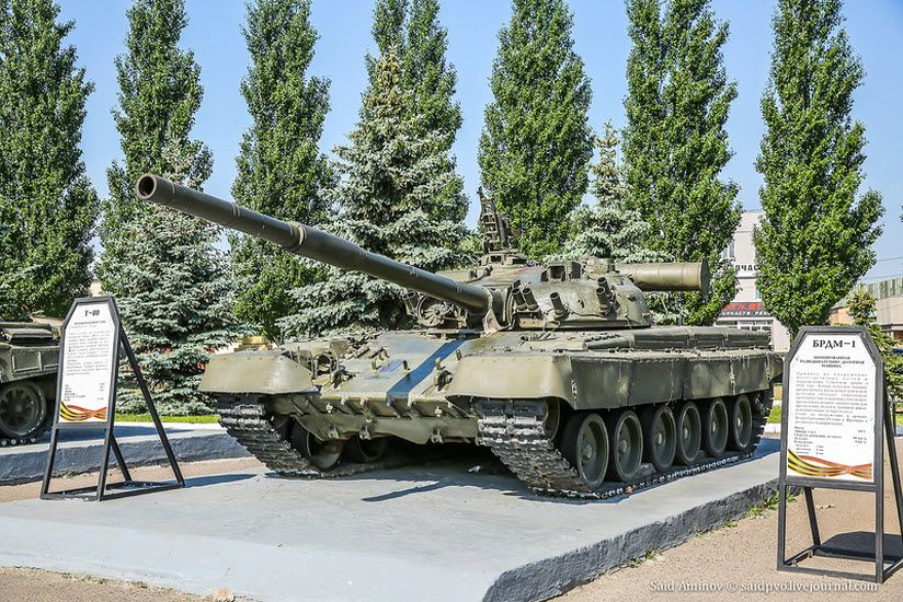 танки в парке Победы