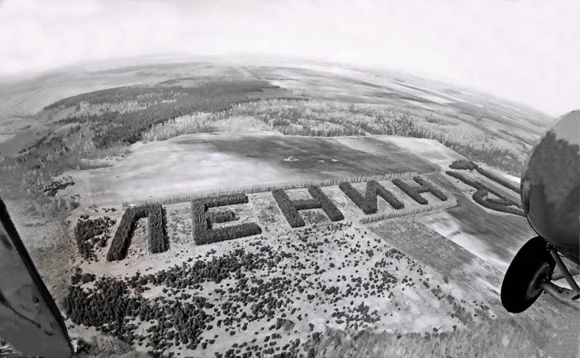 Геоглиф «Ленин»