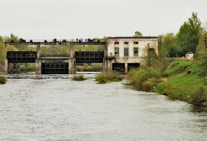 Бывшая гидроэлектростанция