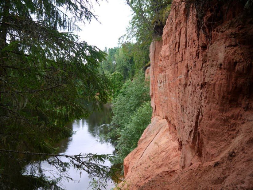 Слуды на реке Плюссе