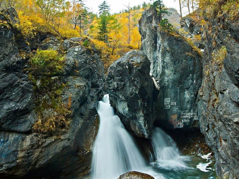 Кынгаргские водопады