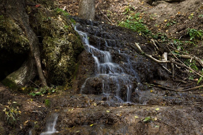 Луганский водопад на реке Еланка