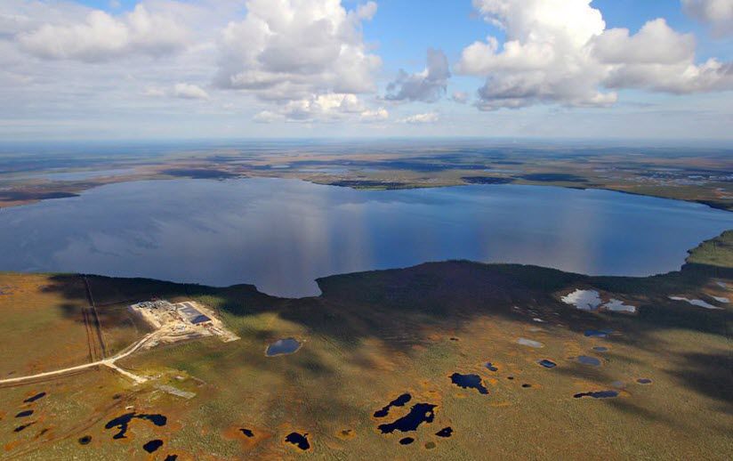 Озеро Мирное