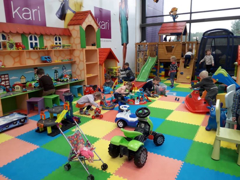 Игровая развивающая площадка МегаСтрой