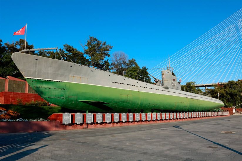Краснознаменная подводная лодка С-56