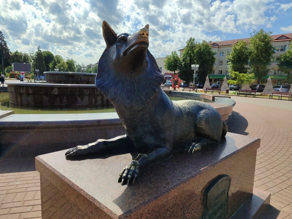 Жанровая скульптура «Волк»