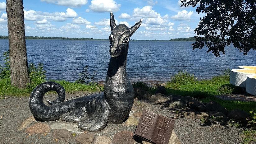 Скульптура Лепельский Цмок