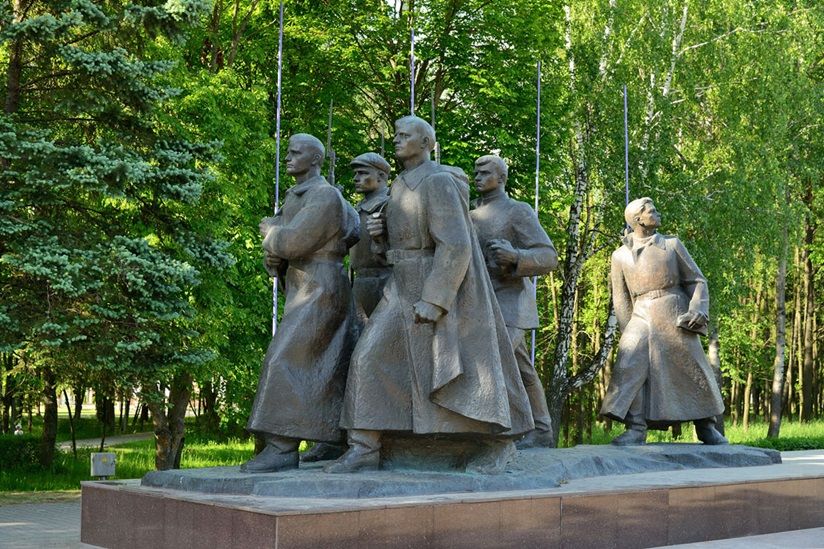 Монумент в честь А.Ф. Куприяновой