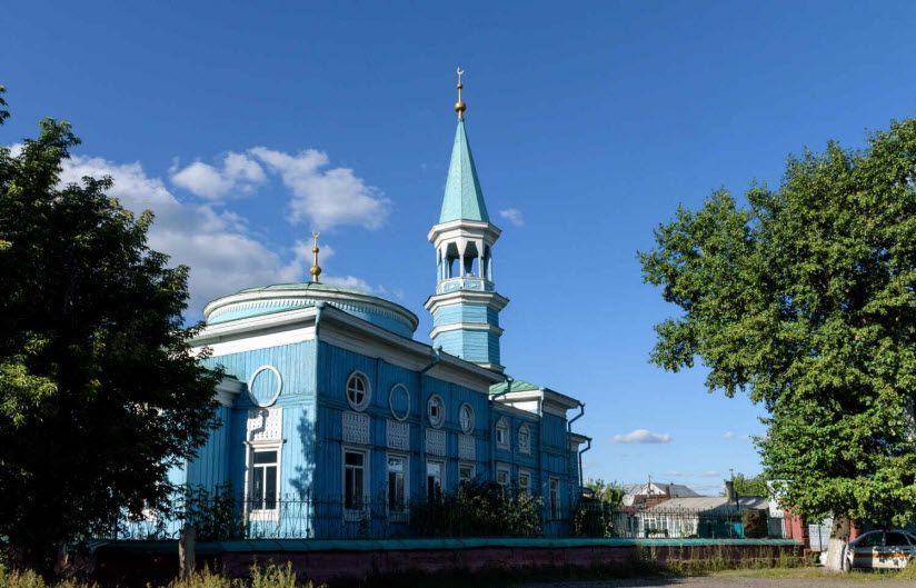 Деревянная мечеть Семея (Агаш)