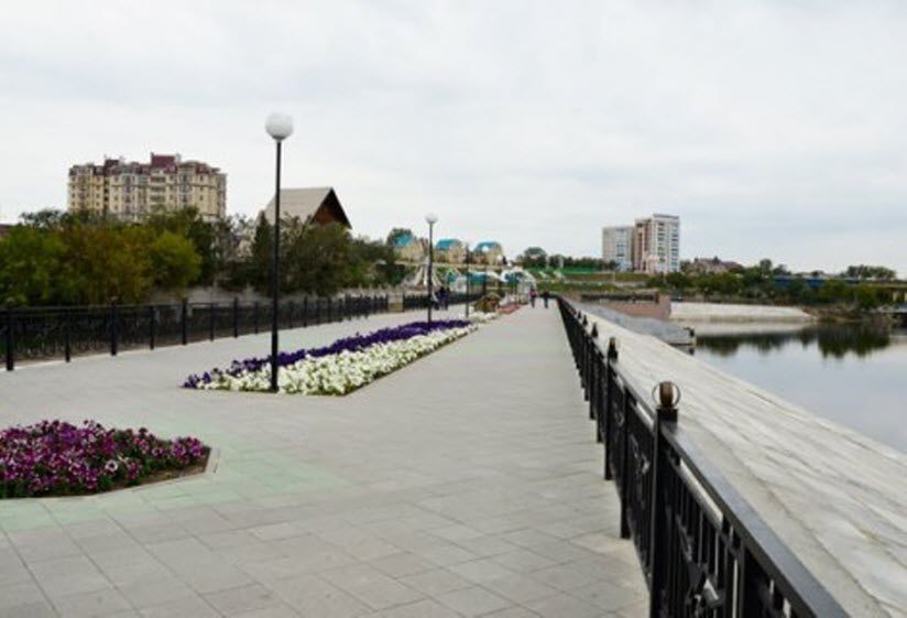 Набережная реки Тобол