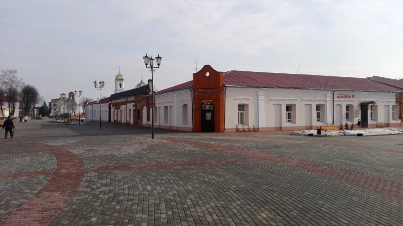 Торговые ряды в Мстиславле