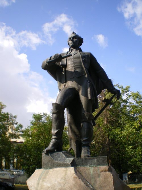 Памятник А.В. Суворову