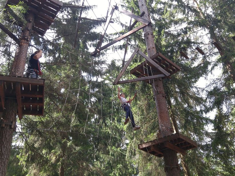 ВСК «Зубр» с веревочным парком «Веревка штрассе»