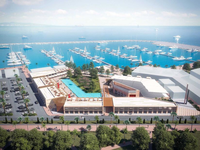 Пристань Mersin Marina