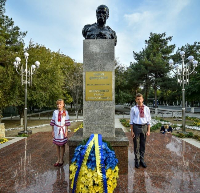 Памятник Т.Г. Шевченко