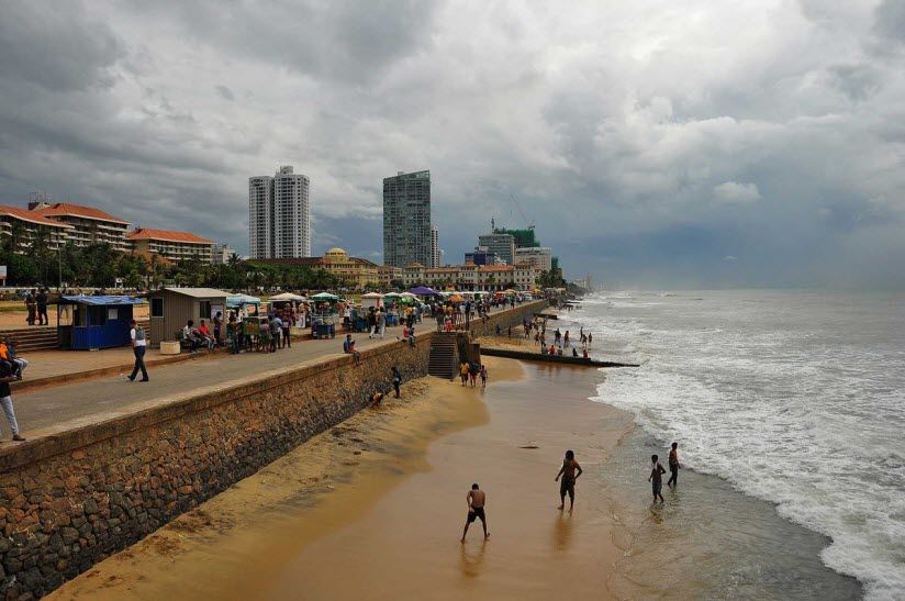 Променад Galle Face Green в Коломбо