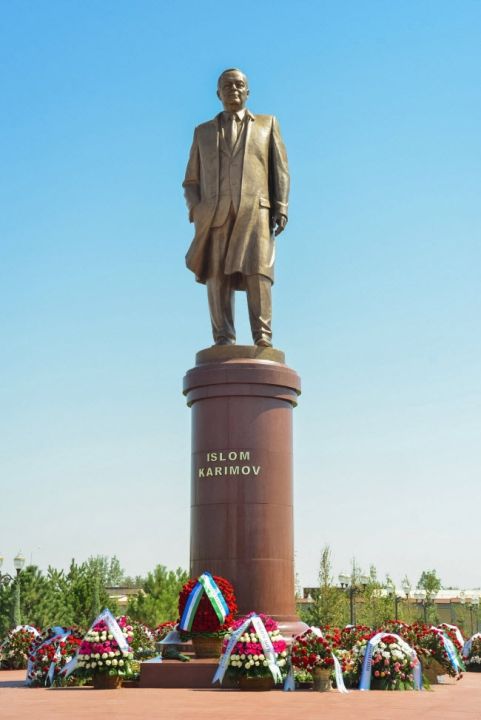 Islam Karimov Memorial Statue